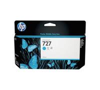 HP Cartouche d'encre 727 B3P19A Cyan 130 ml Authentique Pack de 1 (TVA incluse)