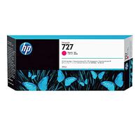 HP 727 F9J77A Cartouche d'encre DesignJet Magenta 300 ML, Haute capacité, Encre d'origine, pour Traceurs Grand Format DesignJet Séries T2500, T1500, T900 et tête d'impression 727 DesignJet