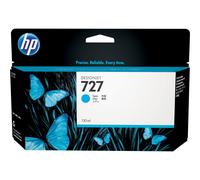 HP 727 original Ink cartridge B3P19A cyan standard capacity 130 ml 1-pack