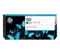 HP 727 original Ink cartridge C1Q12A mat black standard capacity 300 ml 1-pack
