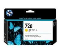 HP 728 - 130 ml - jaune - original - DesignJet - cartouche d'encre - pour DesignJet T730, T830 G