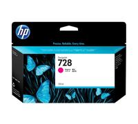 HP 728 - 130 ml - magenta - original - DesignJet - cartouche d'encre - pour DesignJet T730, T830