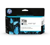 HP - 3WX25A - HP 728 130-ml Matte Black DesignJet Ink