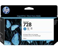 HP 728 Cartouche d'encre Cyan Original F9J67A