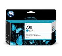 HP 730 - 130 ml - cyan - original - DesignJet - cartouche d'encre - pour DesignJet SD Pro MFP, T1600, T1600dr, T1700, T1700dr, T1708, T1708dr, T2600, T2600dr Multicolore G