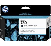 HP - 730 - P2V65A - Cartouche d'encre - noir mat - 130ml - produit d'origine