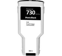 Hp 730 Cartouche D'Encre Noire Photo (P2V73A) Compatible Avec Les Imprimantes Hp Designjet T1600 T1700 T2600 300 Ml[Marque2952]