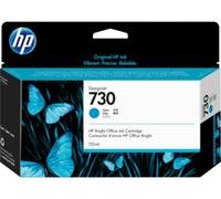 HP 730 (P2V62A) - Cyan - Cartouche d'encre