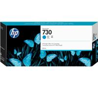 HP 730 (P2V68A) - Cyan - Cartouche d'encre - Grande capacité