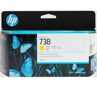 HP 738 130-ml Yellow DesignJet Ink Cartridge Cartouche d'encre 1 pièce(s) Original Rendement Standard Jaune