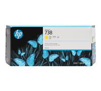 HP 738 300-ml Yellow DesignJet Ink Cartridge