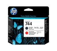 HP 744 - noir, rouge chromatique - tête d'impression