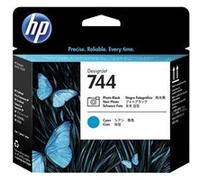 HP 744 - Photo noire, cyan - tête d'impression - pour DesignJet Z2600 PostScript, Z5600 PostScript G