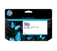 HP 745 - 130 ml - photo noire - original - DesignJet - cartouche d'encre - pour DesignJet Z2600 PostScript, Z5600 PostScript