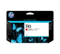 HP 745 - 130 ml - rouge chromatique - original - DesignJet - cartouche d'encre - pour DesignJet Z2600 PostScript, Z5600 PostScript