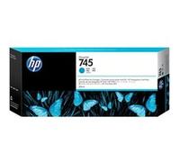 HP 745 - 300 ml - haute capacité - cyan - original - DesignJet - cartouche d'encre - pour DesignJet Z2600 PostScript, Z5600 PostScript G