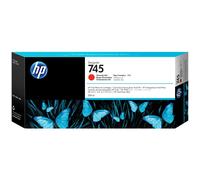 HP 745 - 300 ml - haute capacité - rouge chromatique - original - DesignJet - cartouche d'encre - pour DesignJet Z2600 PostScript, Z5600 PostScript