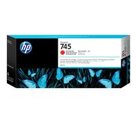 HP 745 cartouche d'encre Rouge Chromatique authentique F9K06A (TVA incluse)