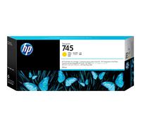 HP 745 cartouche d'encre Jaune authentique F9K02A (TVA incluse)