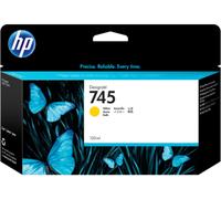 HP Cartouche d'encre DesignJet 745 jaune, 130 ml