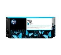 HP 745 - haute capacité - cyan - original - DesignJet - cartouche d'encre