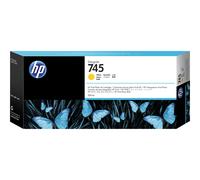 HP 745 original Ink cartridge F9K02A Yellow 300 ml