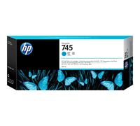 HP 745 original Ink cartridge F9K03A Cyan 300 ml