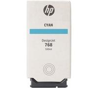 HP 768 - 500 ml - cyan - original - DesignJet - cartouche d'encre G