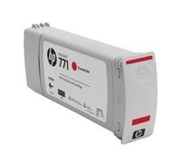 HP Cartouche d'encre DesignJet 771C (B6Y08A) – Rouge chromatique 775 ml