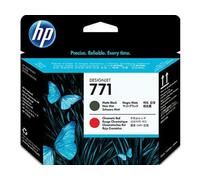 HP 771 tête d'impression DesignJet noir mat/rouge chromatique
