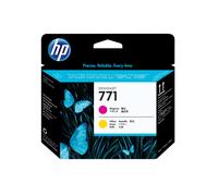 HP 771 original printhead CE018A magenta and yellow
