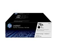 HP 78A 2-pack Black Original LaserJet Toner Cartridges toner cartridge