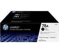 HP 78A (CE278AD) Toner 2x Noir - Multipack