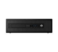 HP 800 G1 - SFF - Core i5 4570 / jusqu'à 3.6 GHz - RAM 8 Go - SSD 120 Go, HDD 500 Go - HD Graphics 4600 - Win 10 Pro - moniteur : aucun -