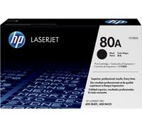 HP 80A CF280A Toner Noir Authentique pour HP Laserjet Pro M401 / M425