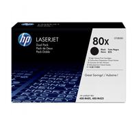 HP Toner noir CF280XD 80X