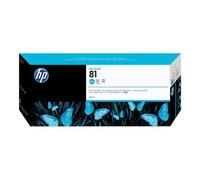 HP 81 - 680 ml - cyan - original - cartouche d'encre - pour DesignJet 5000, 5000ps, 5000ps uv, 5000uv, 5500, 5500 uv, 5500mfp, 5500ps, 5500ps uv