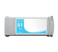 HP 81 Cyan Light Ink Cartridge Cartouche d'encre générique - Remplace C4934A