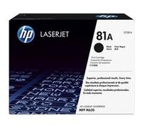 HP 81A - Noir - original - LaserJet - cartouche de toner (CF281A) - pour LaserJet Enterprise M632, MFP M630; LaserJet Enterprise Flow MFP M630; Officejet Pro 8730 Noir