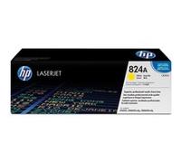 HP 824A - Jaune - original - LaserJet - cartouche de toner (CB382A) - pour Color LaserJet CM6040, CM6040f, CM6049f, CP6015de, CP6015dn, CP6015n, CP6015x, CP6015xh Jaune G