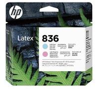 HP 836 - Magenta clair, cyan clair - original - Latex - tête d'impression - pour Latex 630 W, 630 W Print and Cut Plus Solution, 700, 700 W, 800, 800 W G