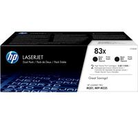 HP 83X LaserJet, lot de 2 cartouches de toner grande capacité authentiques, noir