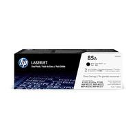 HP 85A CE285AD Pack de 2 Toners Noirs Authentiques LaserJet Pro P1102 / P1109 / M1132 / M1212nf / M1217nfw