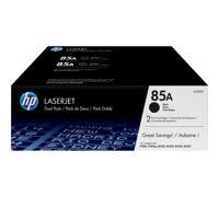 HP 85A - pack de 2 - noir - original - LaserJet - cartouche de toner (CE285AD)