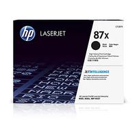 HP 87X CF287X toner haut rendement Authentique, imprimantes HP LaserJet Enterprise M506/M527 et LaserJet Pro M501, Noir, XL
