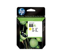 HP 88 - 17.1 ml - à rendement élevé - jaune - originale - cartouche d'encre - pour Officejet Pro K5400, K550, K8600, L7380, L7480, L7555, L7590, L7650, L7681, L7710, L7750