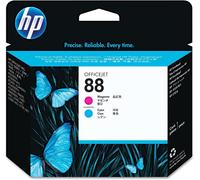 HP 88 Tête d'impression Magenta/Cyan authentique C9382A (TVA incluse)