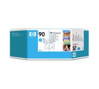 HP 90 Cyan Cartouche d'impression DesignJet, 400 ml