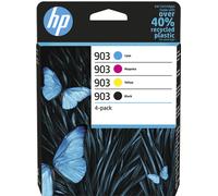 HP 903 Pack de 4 cartouches d'encre Noir/Cyan/Magenta/Jaune authentiques
