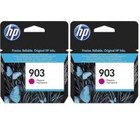 HP 903 T6L91AE Cartouche d'encre Magenta Authentique OfficeJet 6950, OfficeJet Pro 6960/6970 (Lot de 2)